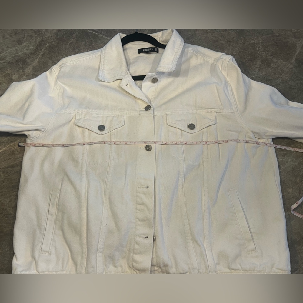 White Jean Jacket